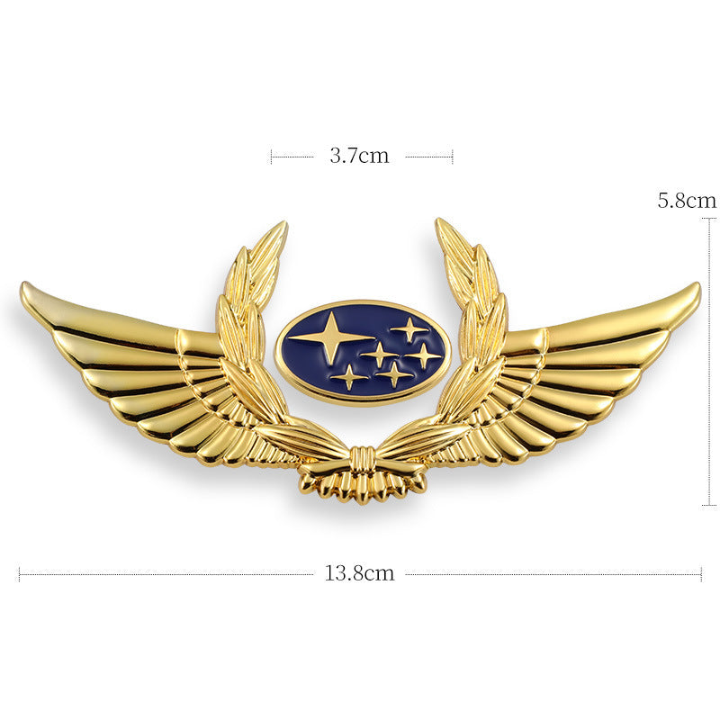 3D Car Gold Body Stickers to Block Scratches Decorative Stickers