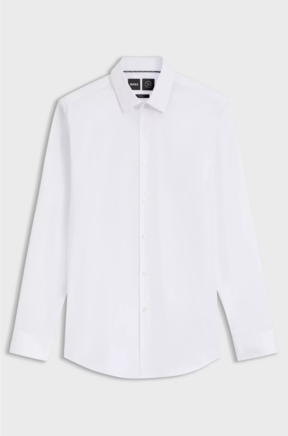 EXTRA-SLIM-FIT SHIRT IN EASY-IRON COTTON-BLEND POPLIN