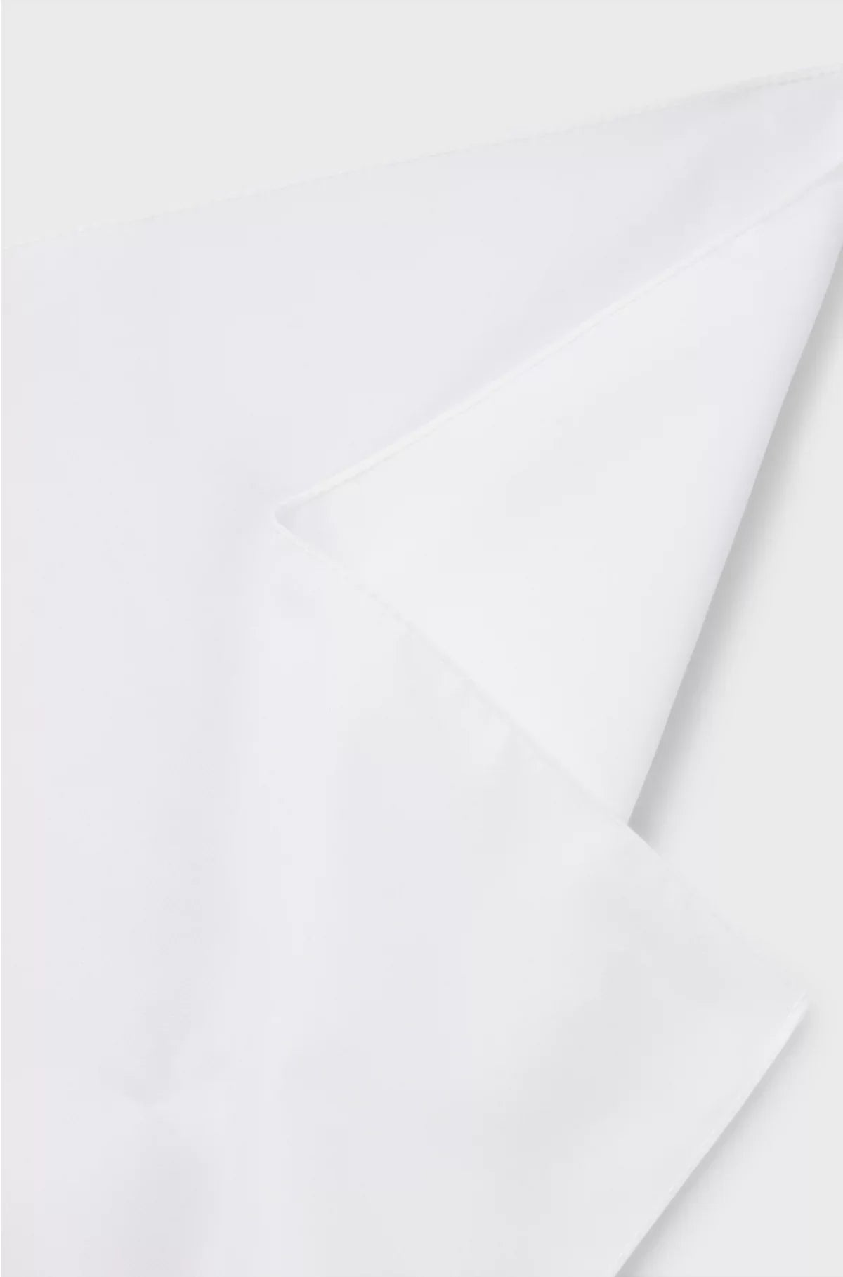 ITALIAN-MADE POCKET SQUARE IN EASY-IRON COTTON