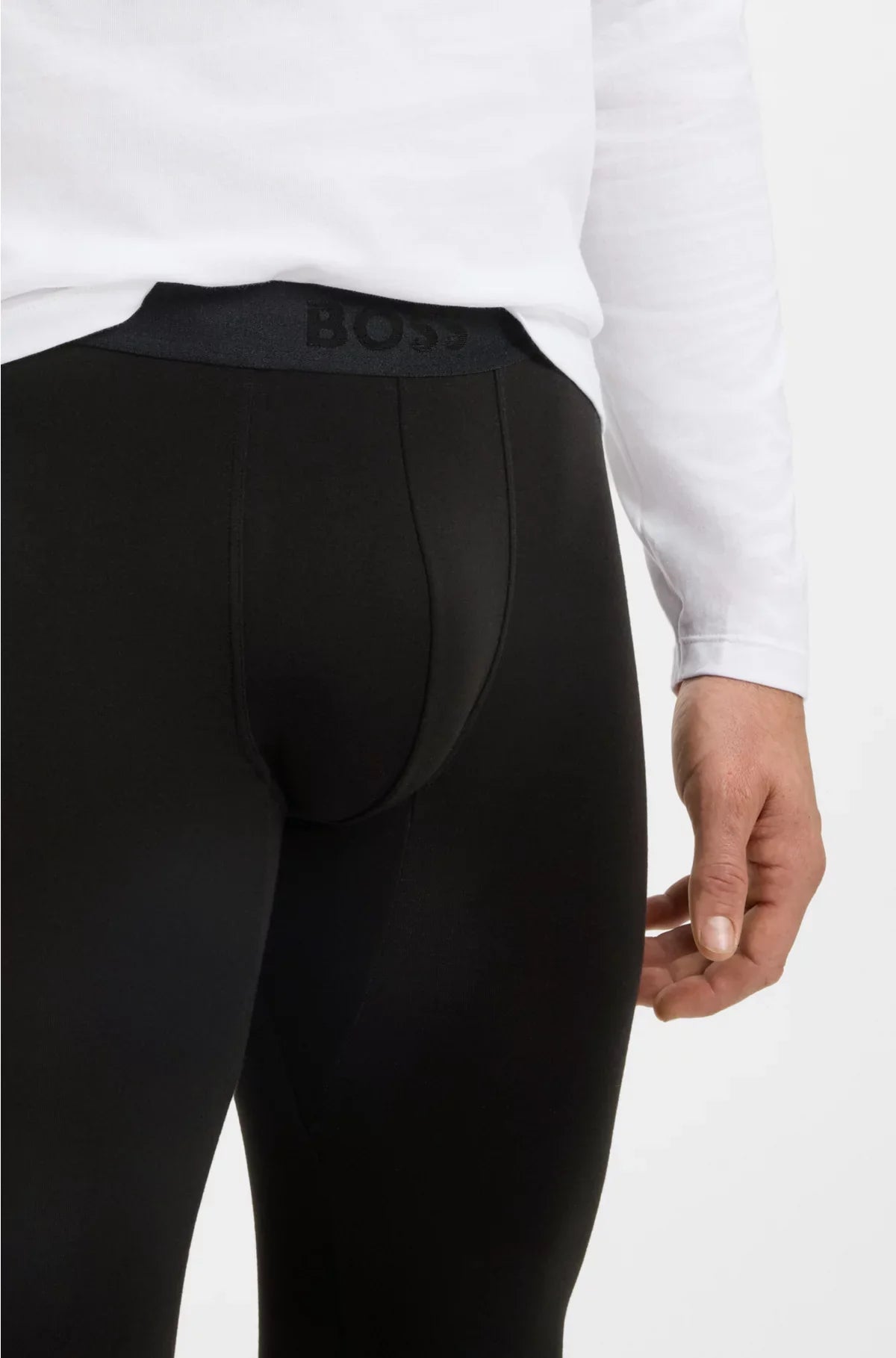 THERMAL LONG JOHNS WITH LOGO WAISTBAND
