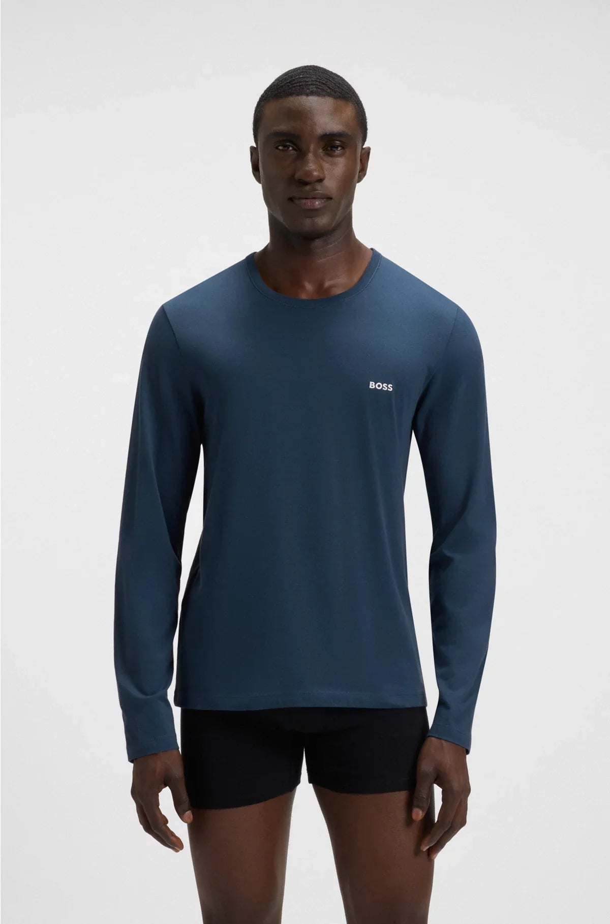 THREE-PACK OF UNDERWEAR T-SHIRTS IN COTTON WITH LOGOS