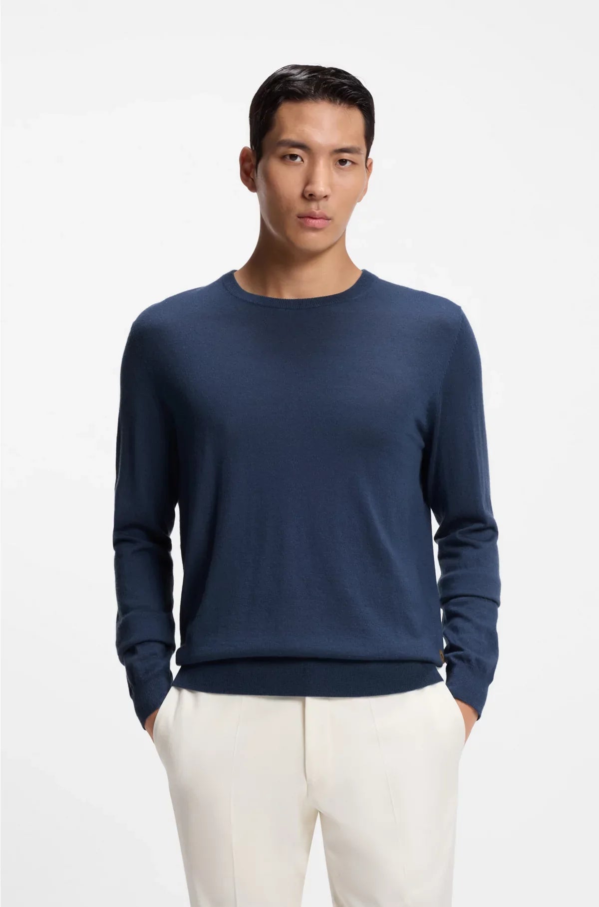 REGULAR-FIT SWEATER IN CASHMERE