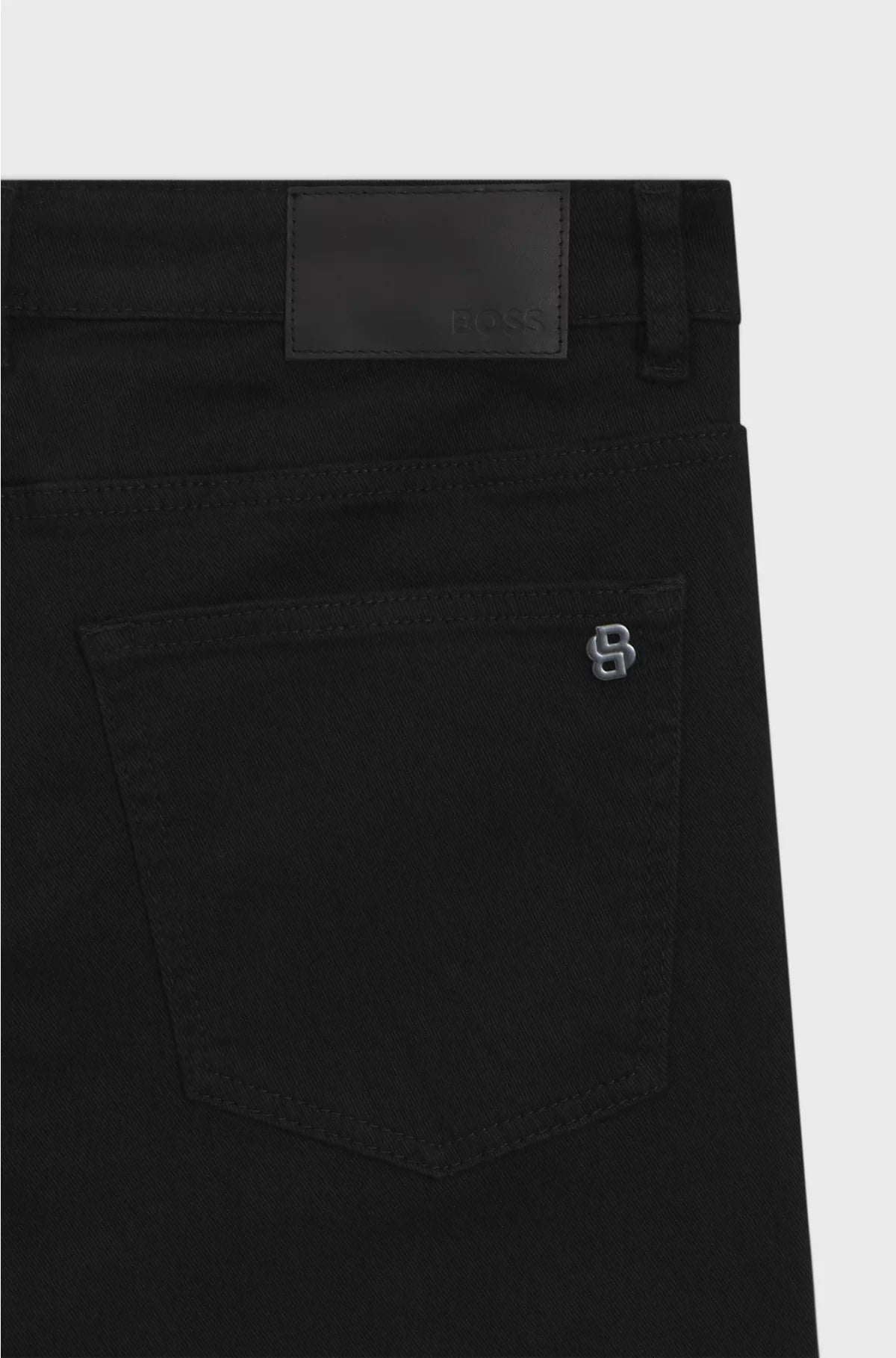 DELAWARE SLIM-FIT JEANS IN STAY-BLACK COMFORT-STRETCH DENIM