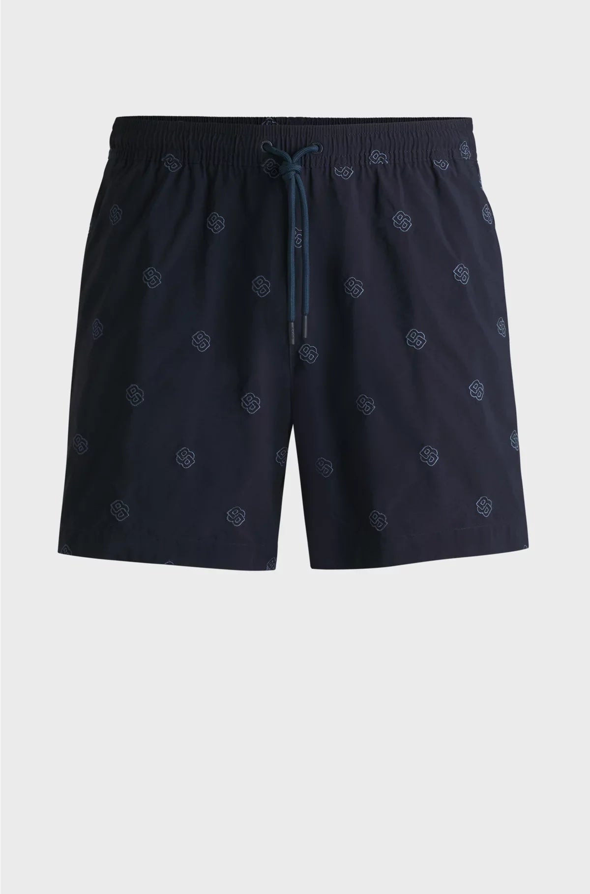 QUICK-DRY SWIM SHORTS WITH DOUBLE B MONOGRAMS
