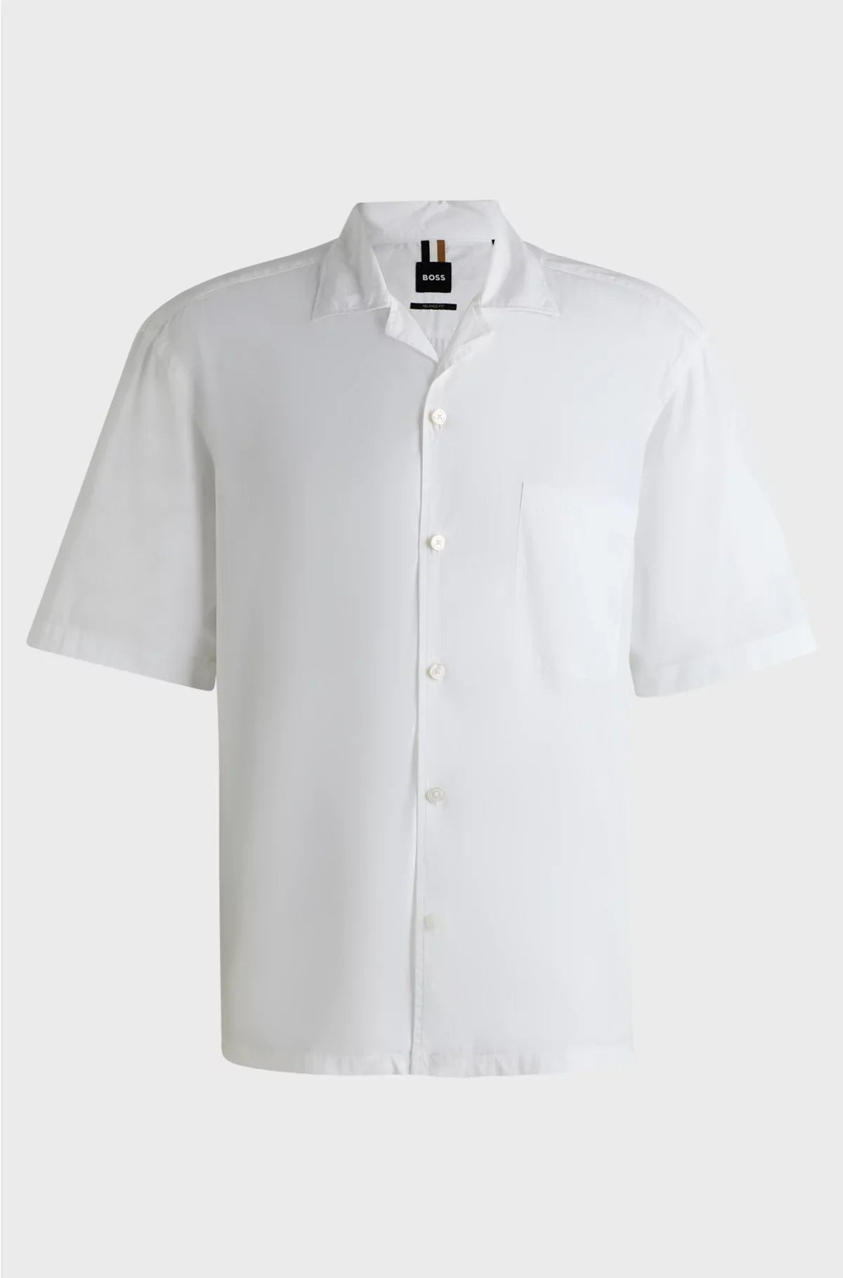 RELAXED-FIT SHIRT IN ITALIAN-MADE COTTON POPLIN
