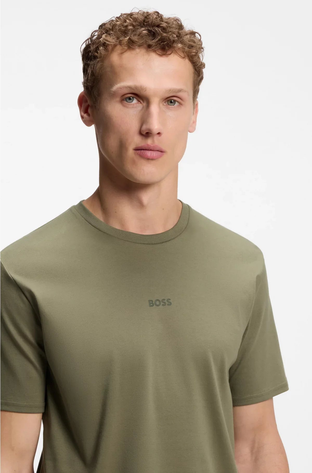 TWO-PIECE BRANDED PYJAMA SET IN INTERLOCK COTTON