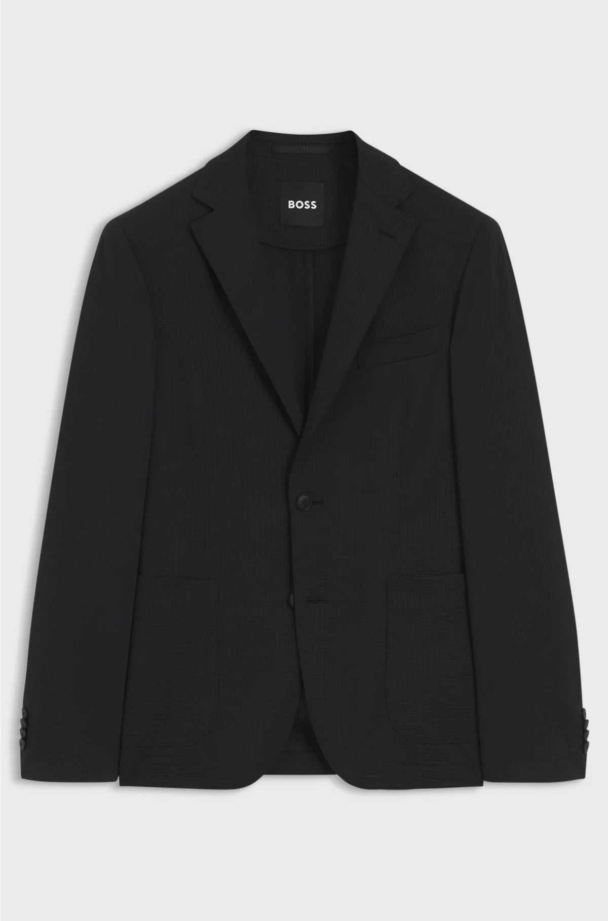 GIACCA DA ABITO SLIM FIT IN SEERSUCKER ELASTICIZZATO
