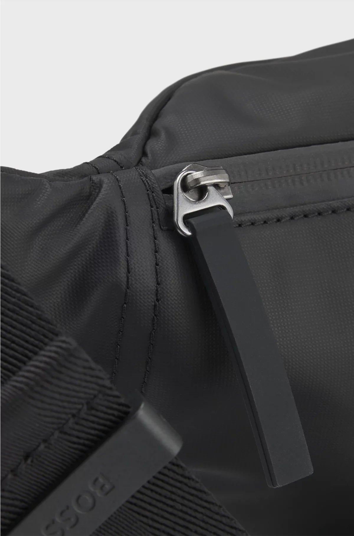 FAUX-LEATHER BELT BAG WITH LOGO DETAIL