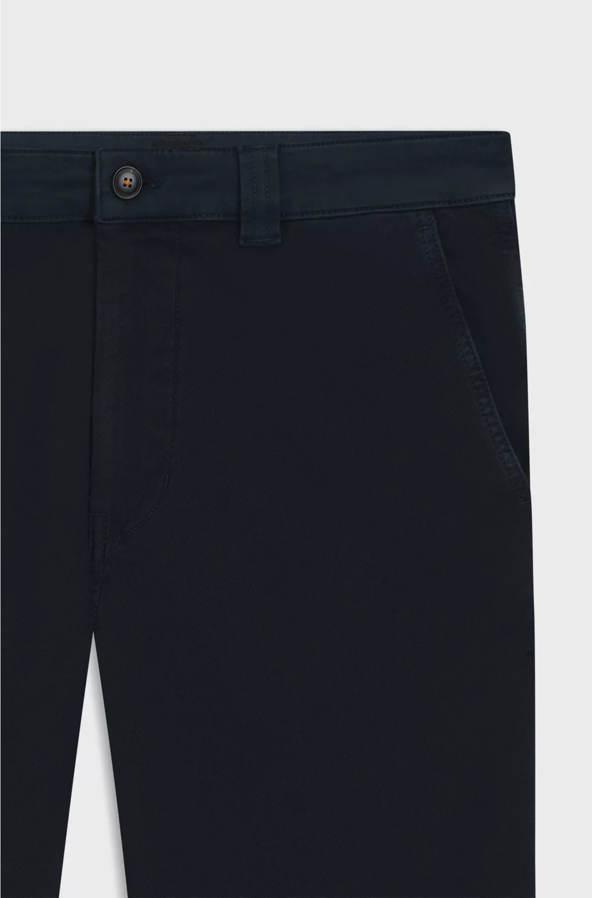 STRAIGHT-FIT TROUSERS IN STRETCH-COTTON TWILL