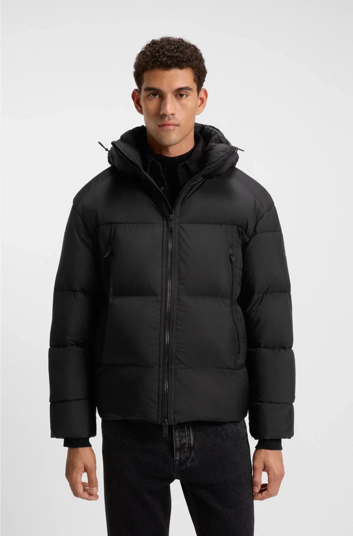 OVERSIZED-FIT PUFFER JACKET IN CRINKLE RIPSTOP