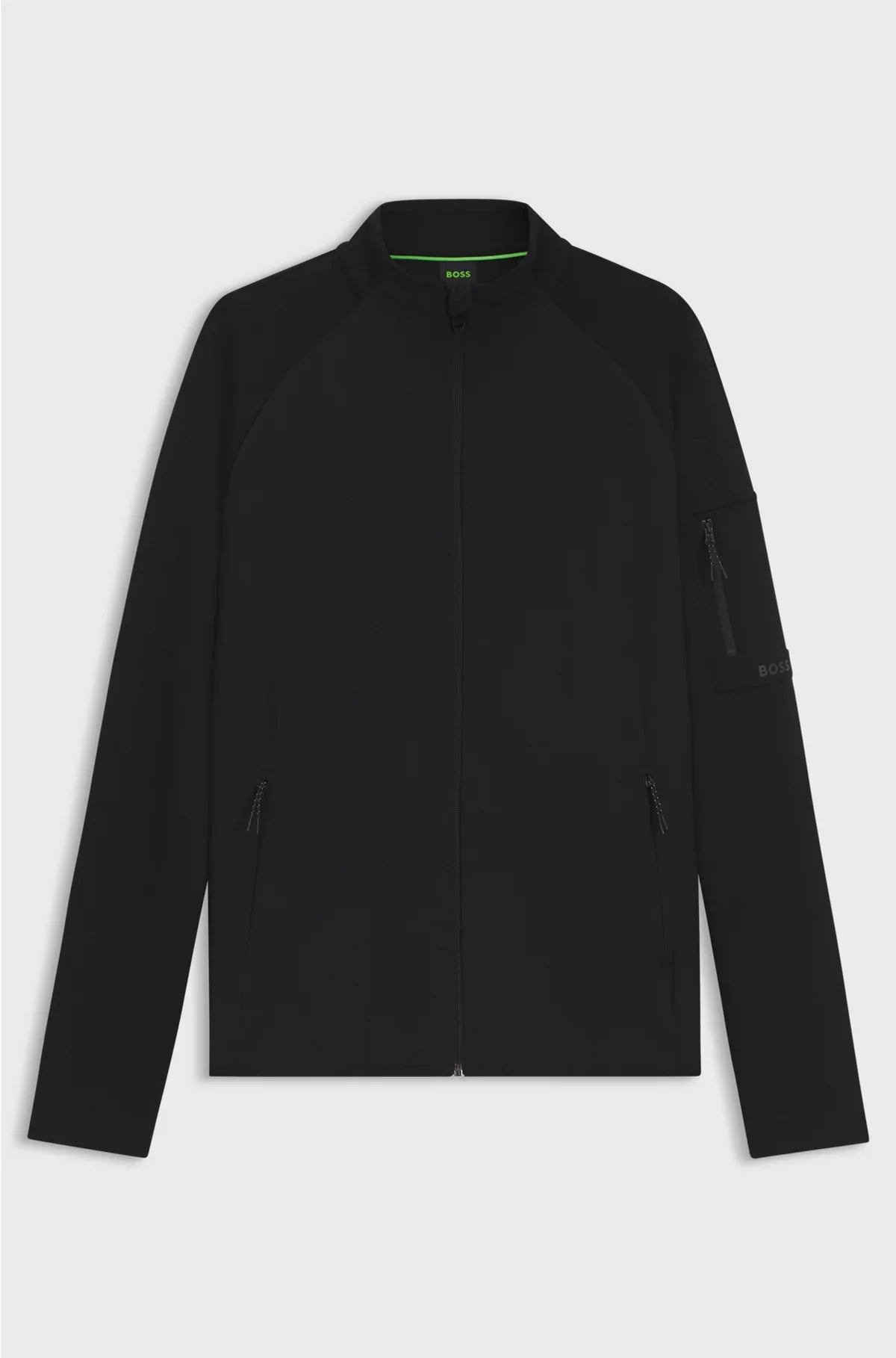 REGULAR-FIT ZIP-UP SWEATSHIRT WITH DECORATIVE REFLECTIVE DETAILS