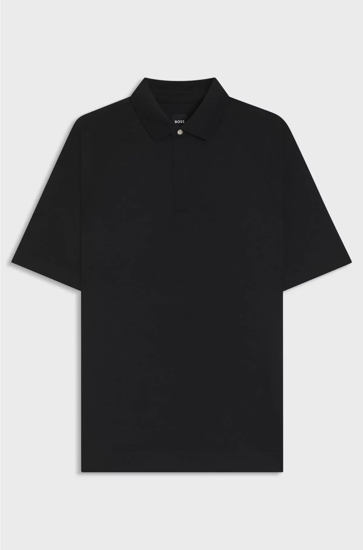 REGULAR-FIT POLO SHIRT WITH COVERED PLACKET