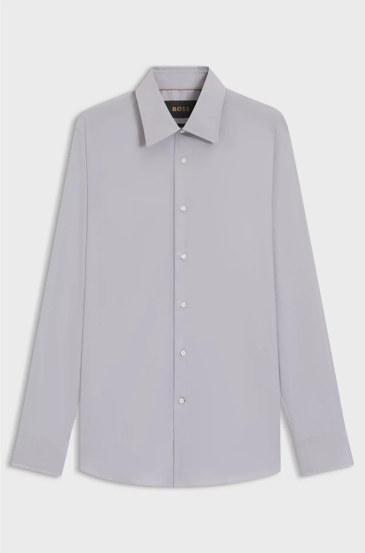 SLIM-FIT SHIRT IN AN ITALIAN COTTON BLEND