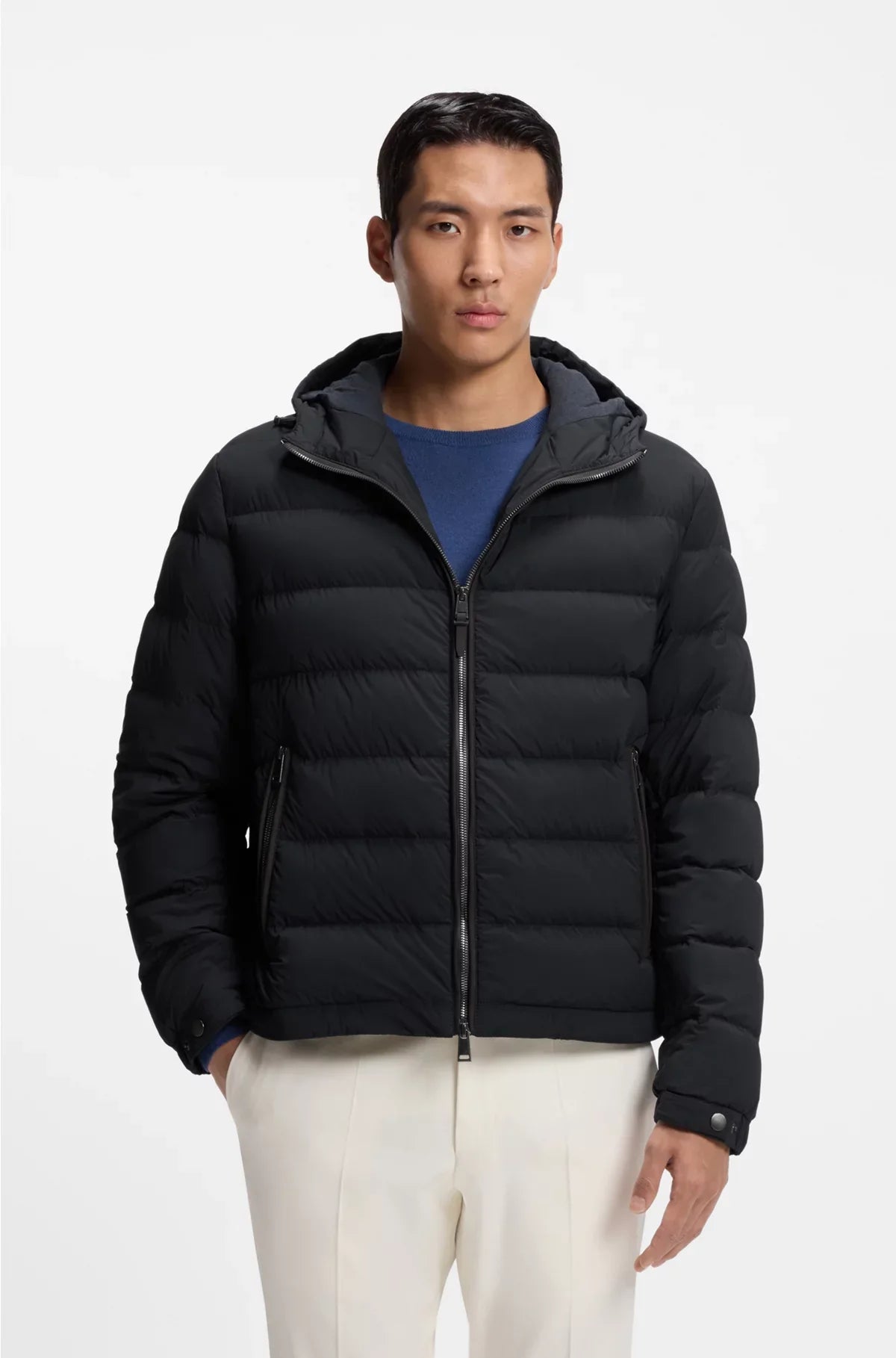 WATER-REPELLENT JACKET WITH DOWN FILLING