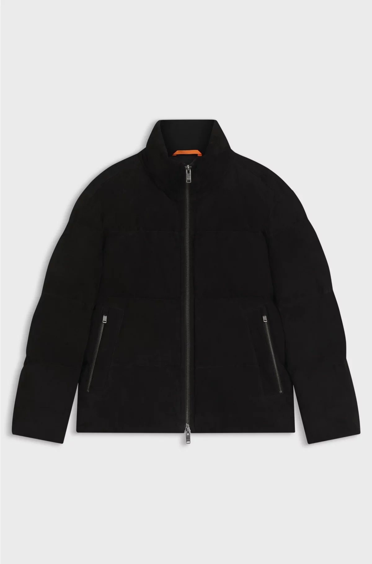 RELAXED-FIT JACKET IN WATERPROOF SUEDE