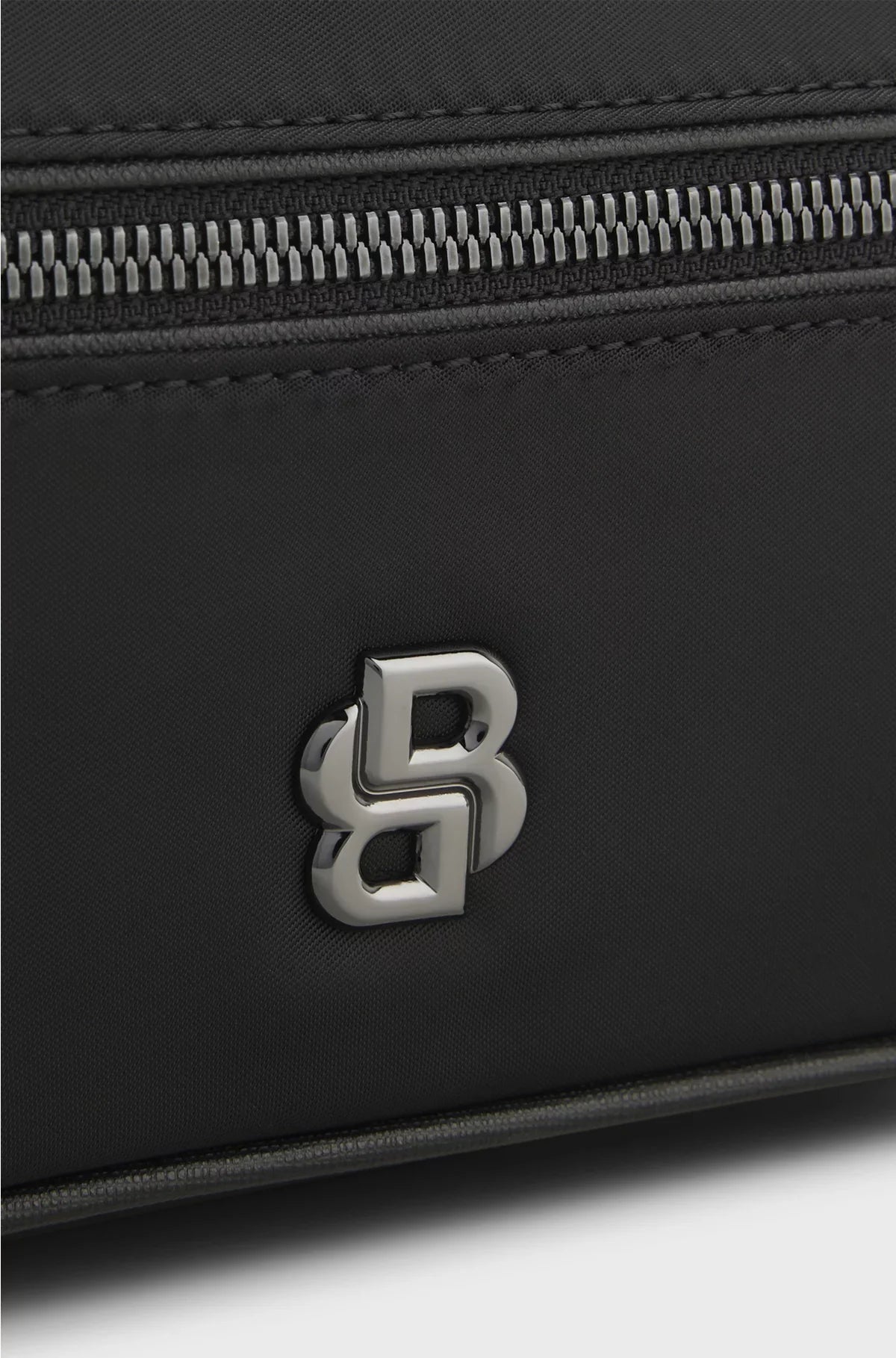 TWILL WASHBAG WITH DOUBLE B MONOGRAM HARDWARE