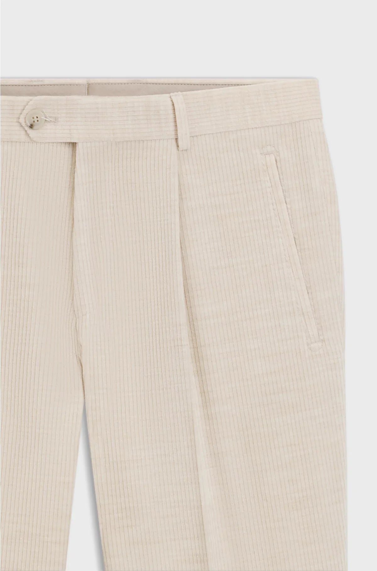 RELAXED-FIT TROUSERS IN COTTON-ALPACA CORDUROY