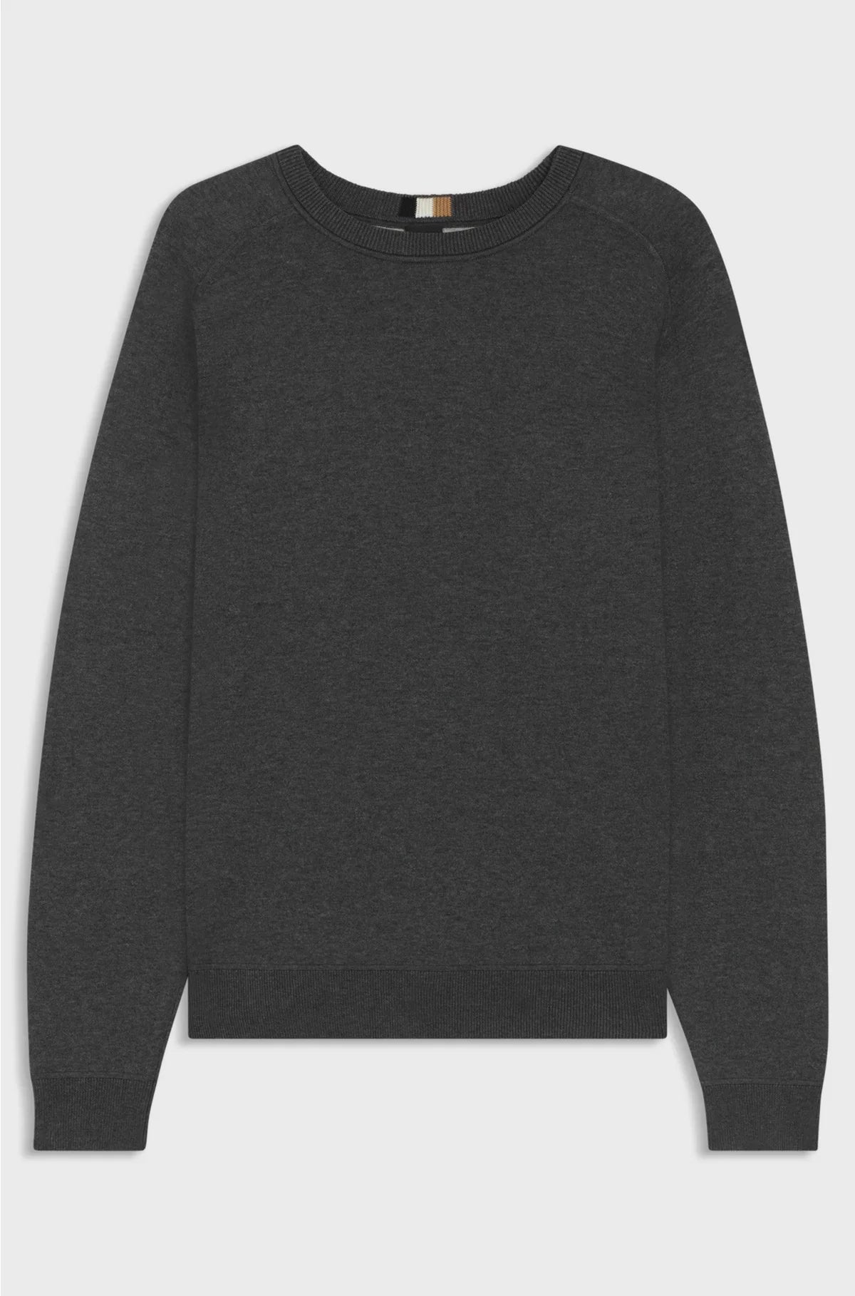 REGULAR-FIT SWEATER IN COTTON AND VIRGIN WOOL