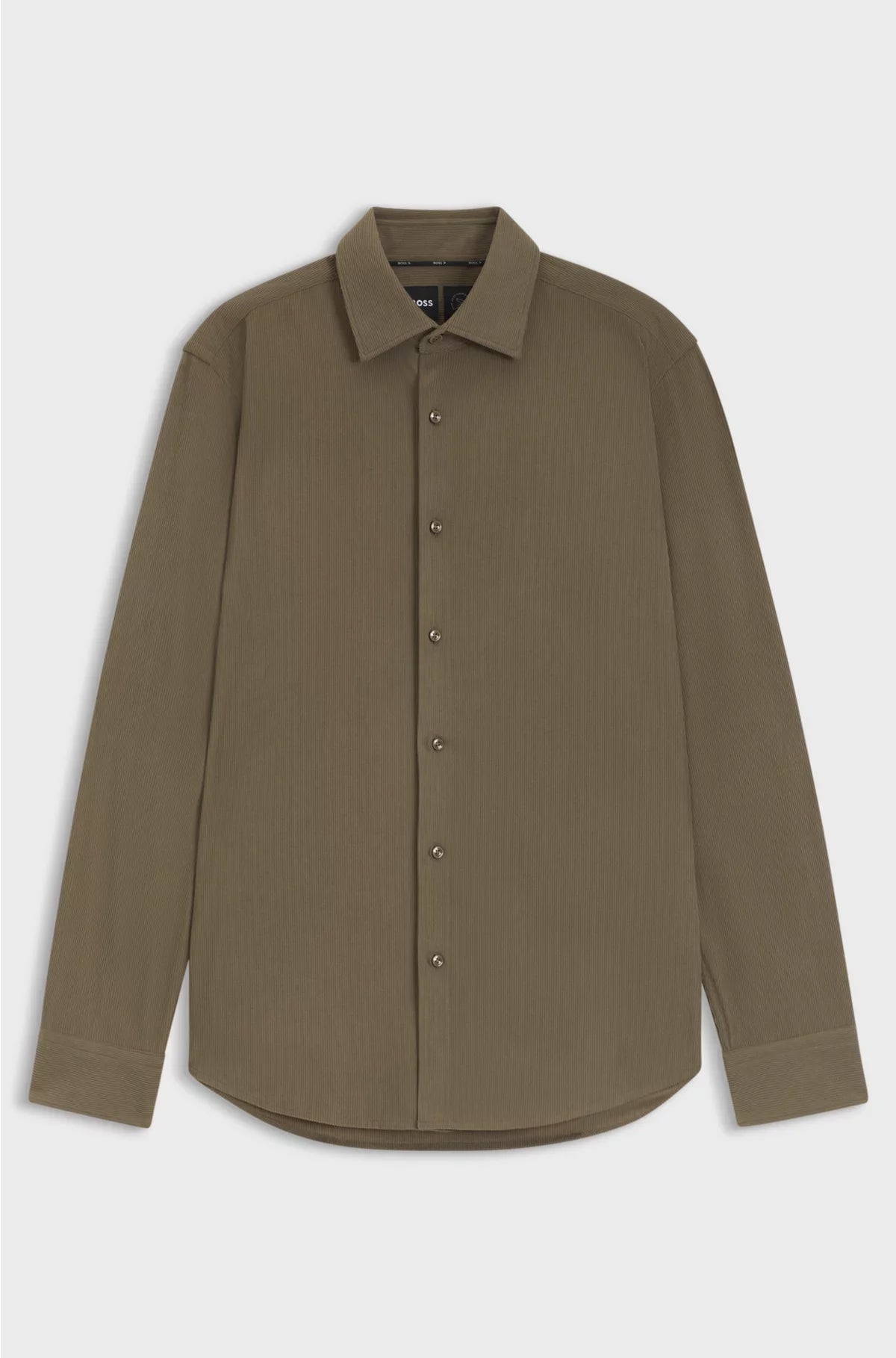 REGULAR-FIT SHIRT IN BABY CORDUROY