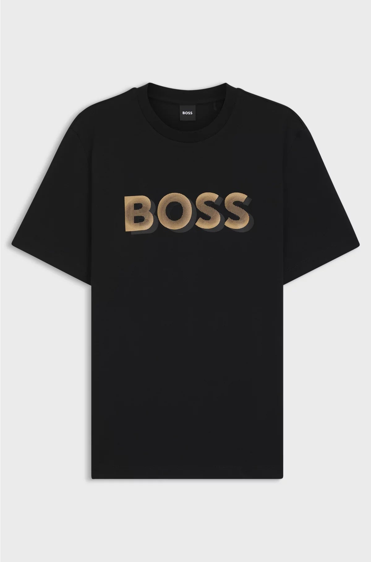 MERCERISED-COTTON T-SHIRT WITH LOGO ARTWORK