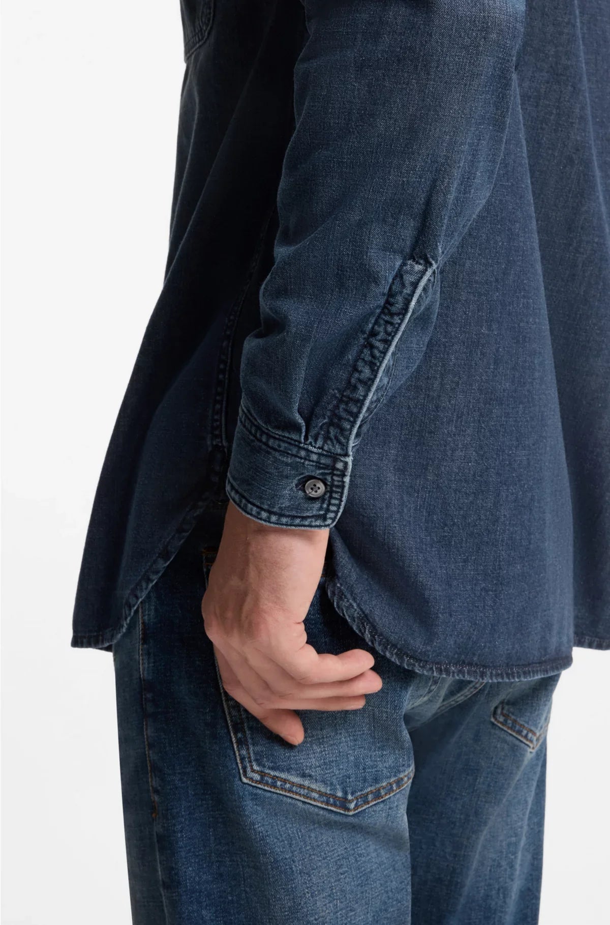 SHIRT IN BLUE DENIM