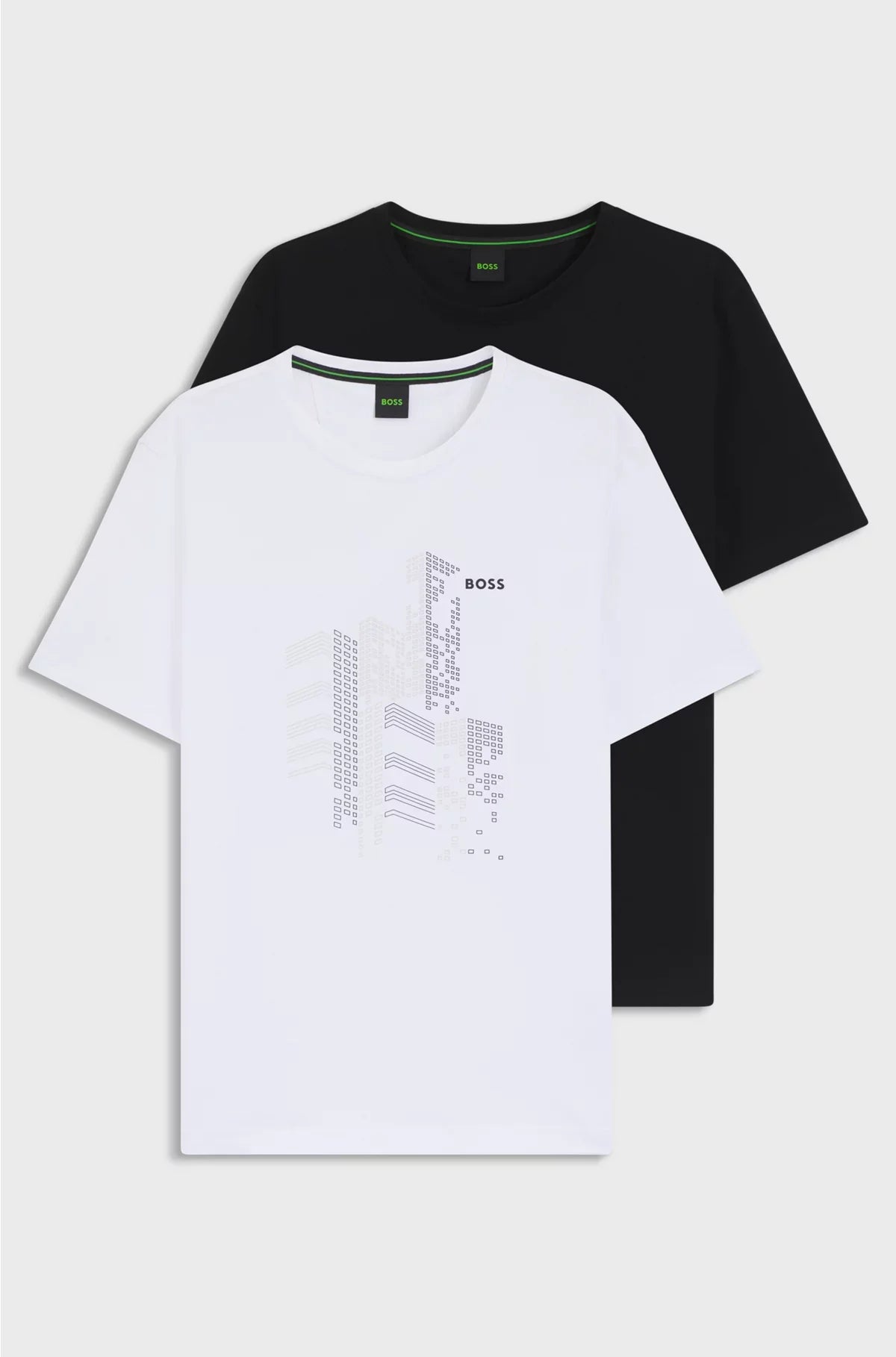 TWO-PACK OF T-SHIRTS IN STRETCH-COTTON JERSEY