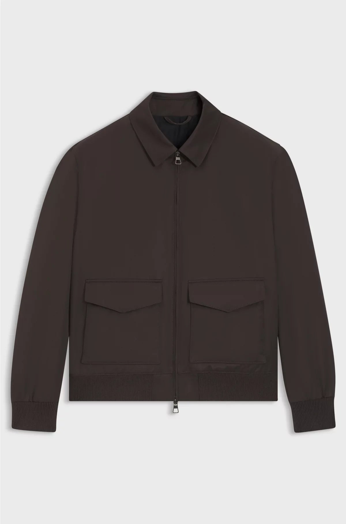 JACKET IN WATER-REPELLENT TWILL