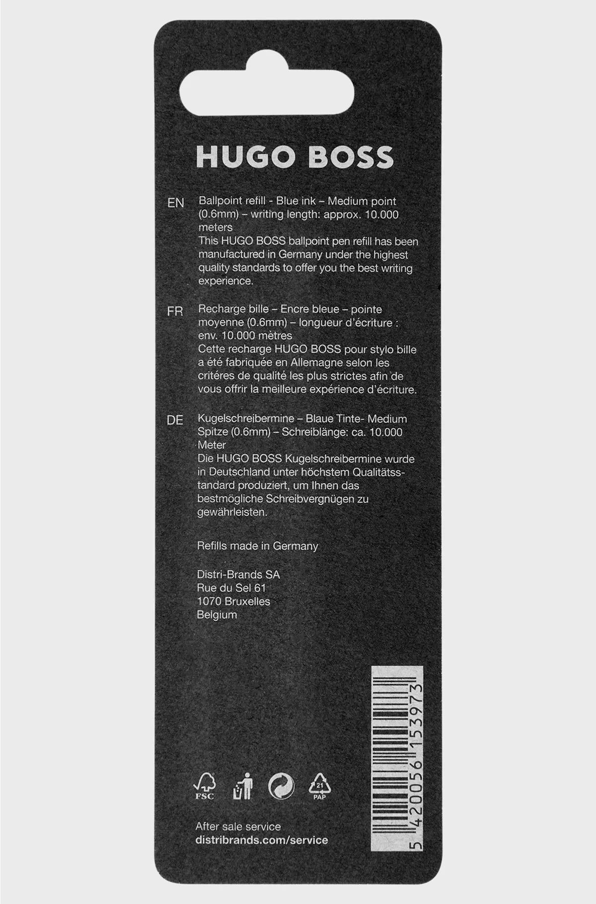 TWO-PACK OF BLUE-INK BALLPOINT PEN REFILLS