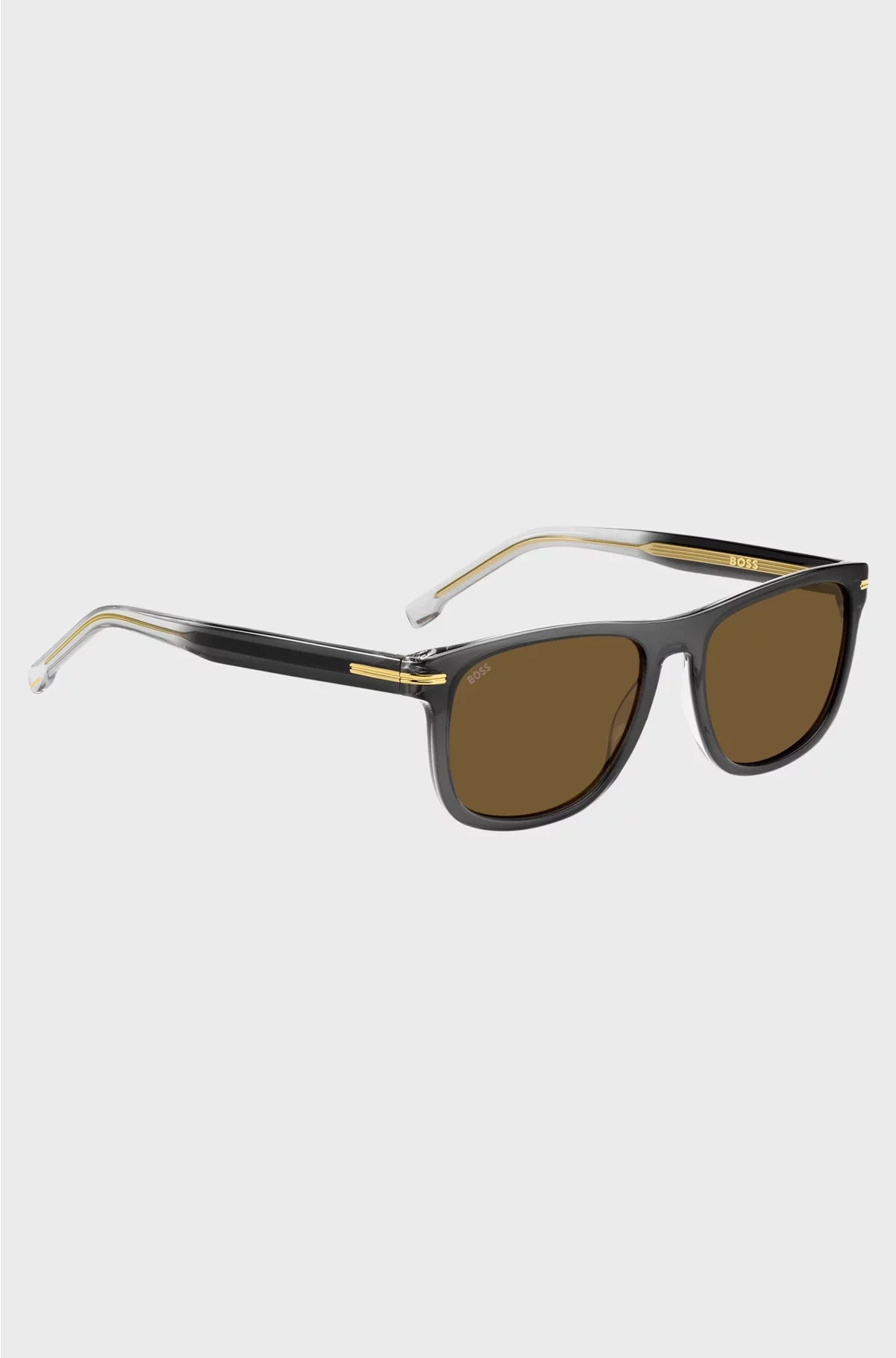 GREY-ACETATE SUNGLASSES WITH GRADIENT EFFECT