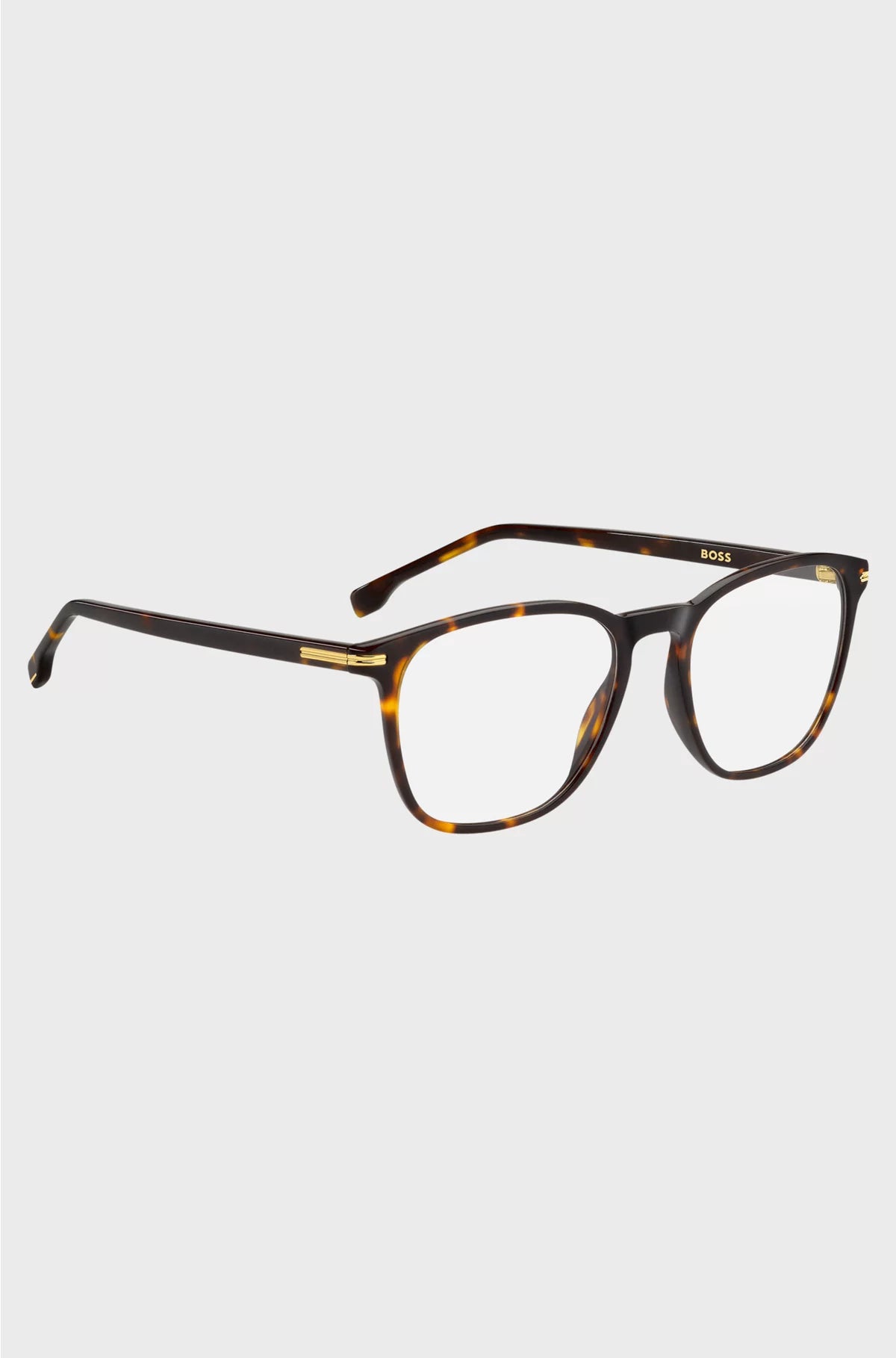 HAVANA-ACETATE OPTICAL FRAMES WITH GOLD-TONE HARDWARE