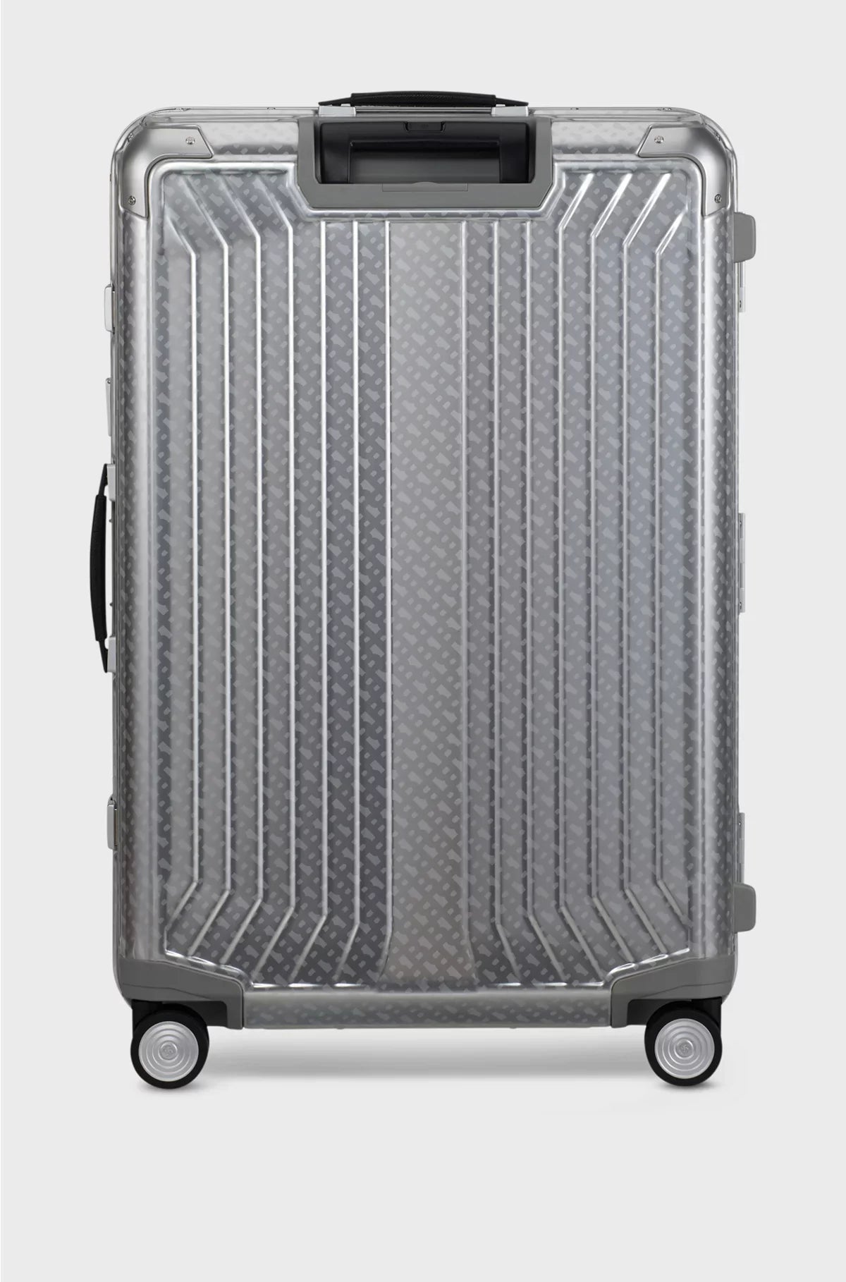 SILVER ALUMINIUM SUITCASE 76CM