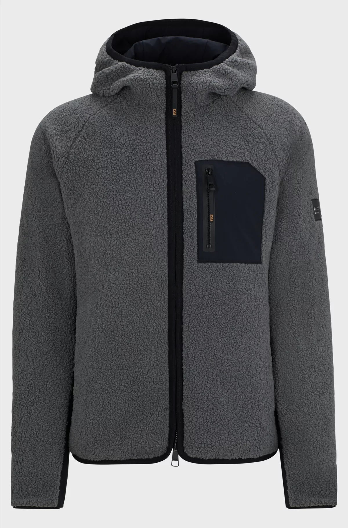 EQUESTRIAN HOODED HYBRID JACKET WITH COSY TEDDY