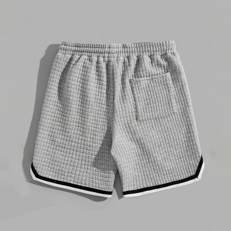 📢2026 NEW ARRIVALS🩳Drawstring Waist Sport Shorts with Striped Hem