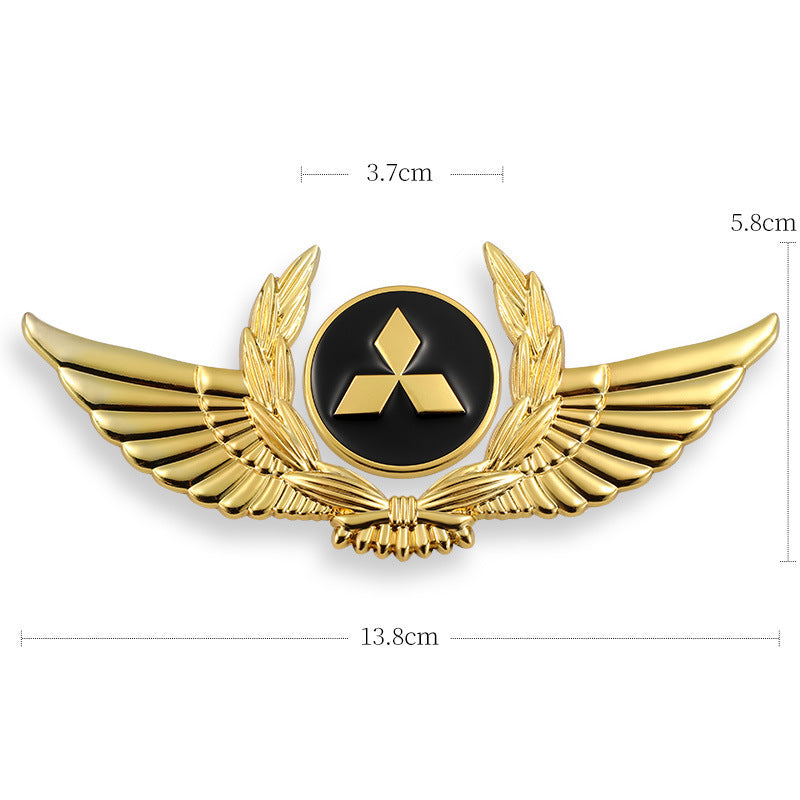 3D Car Gold Body Stickers to Block Scratches Decorative Stickers