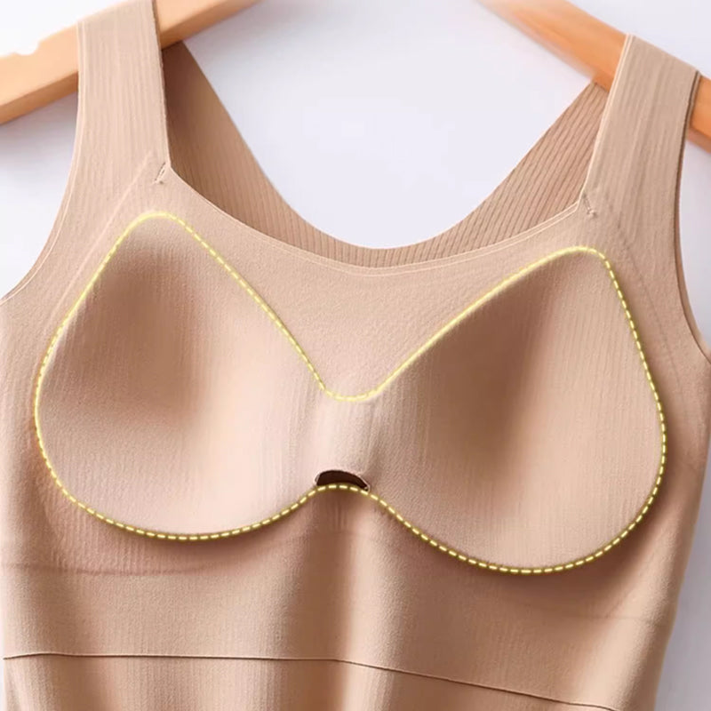 💖Grande Sconto del 50% per il Black Friday🌹[Regalo Donna] Canottiere Termiche da Donna con Reggiseno Incorporato