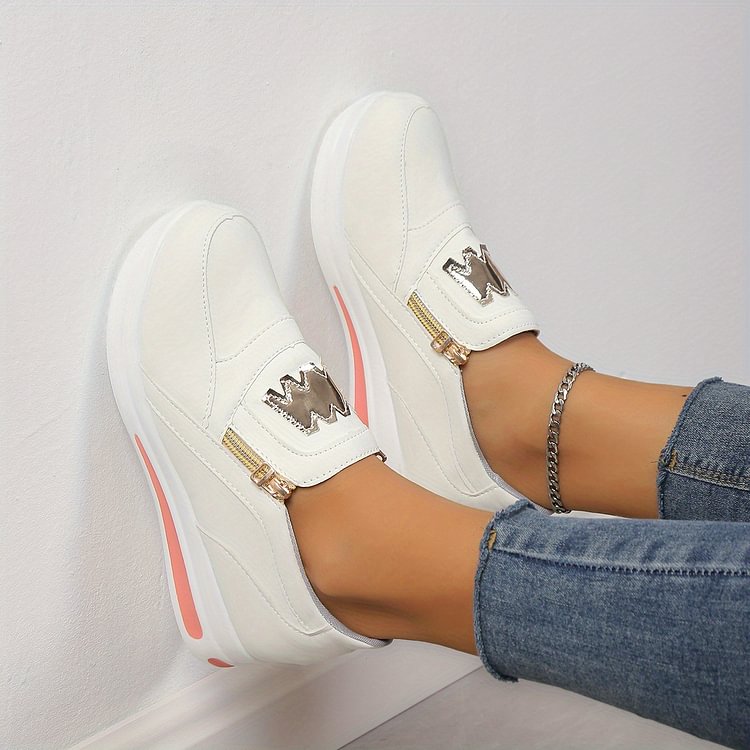 📢📢53% OFF !!!⏰Women's Casual Platform Slip-on Sneakers👞