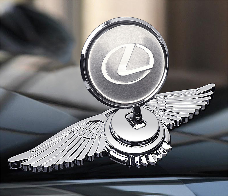 Decorazione Modifica Auto Logo Cofano Motore