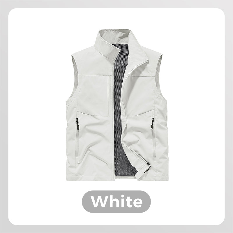 Gilet da uomo impermeabile per attività all'aperto