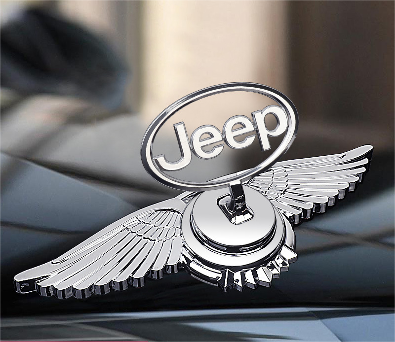 Decorazione Modifica Auto Logo Cofano Motore