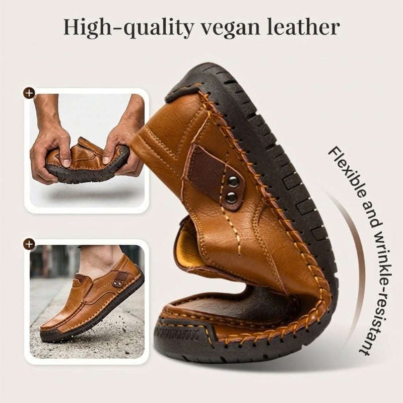 💎 60% OFF! 💎 Classic Men’s Slip-On Leather Shoes – Premium Calfskin, All-Day Comfort & Effortless Style