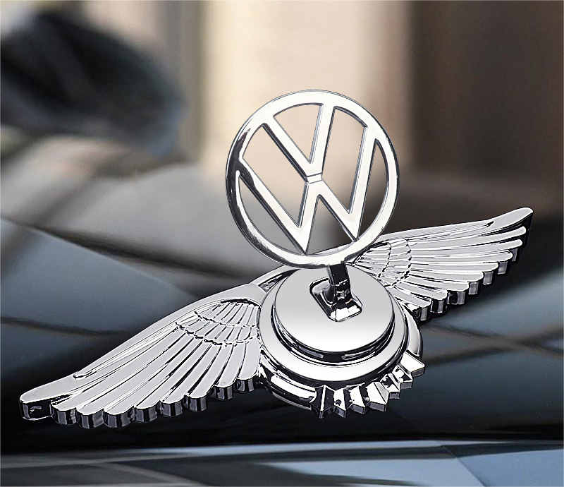 Decorazione Modifica Auto Logo Cofano Motore