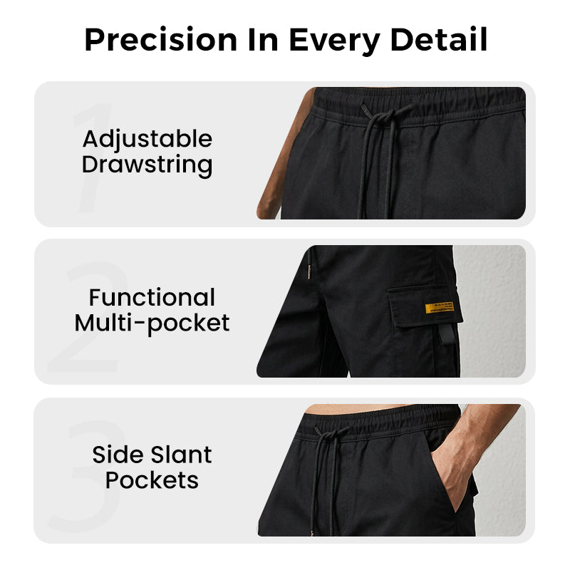📢📢Big Sale Now On!⏰Men's Casual Cargo Shorts with Drawstring Waist