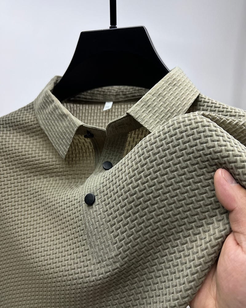 🔥T-shirt estiva da uomo in seta ghiaccio