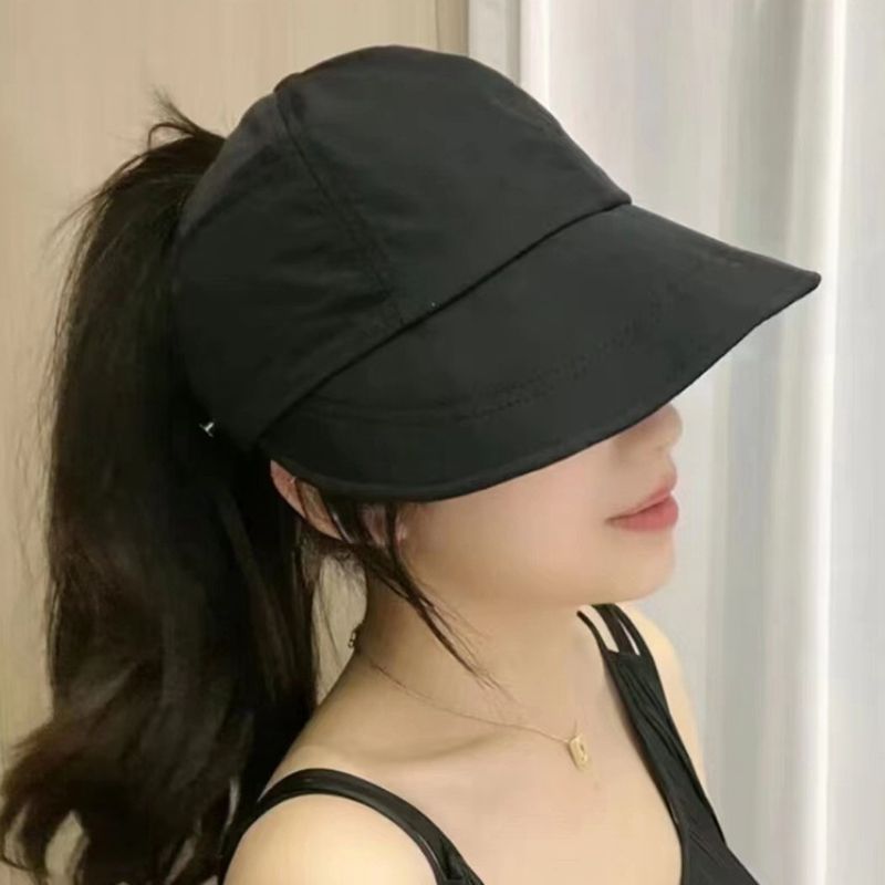 Cappello Parasole a Tesa Larga con Apertura Superiore Anti-UV per Esterni