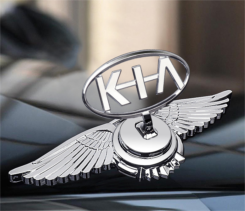 Decorazione Modifica Auto Logo Cofano Motore