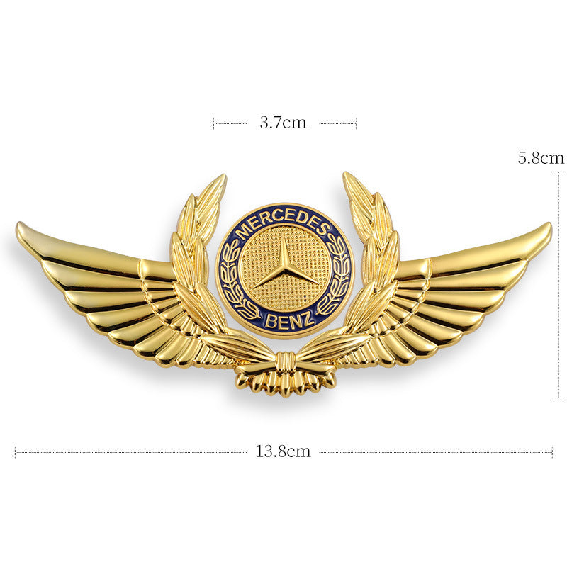 3D Car Gold Body Stickers to Block Scratches Decorative Stickers