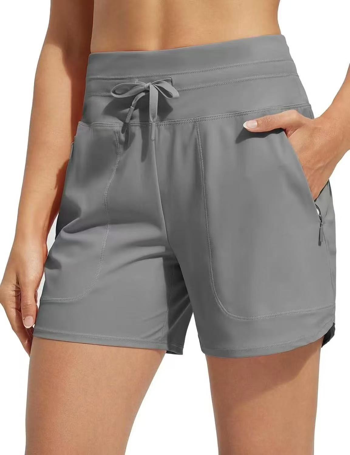 🌞Saldi Estivi 50% DI SCONTO🩳Pantaloncini da bagno da donna a vita alta ad asciugatura rapida