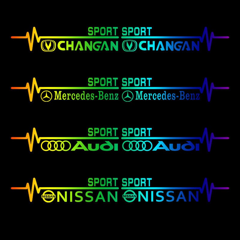 LAST SALE🎉50% OFF🎉Triangle window car sticker 🌟4Pcs🌟