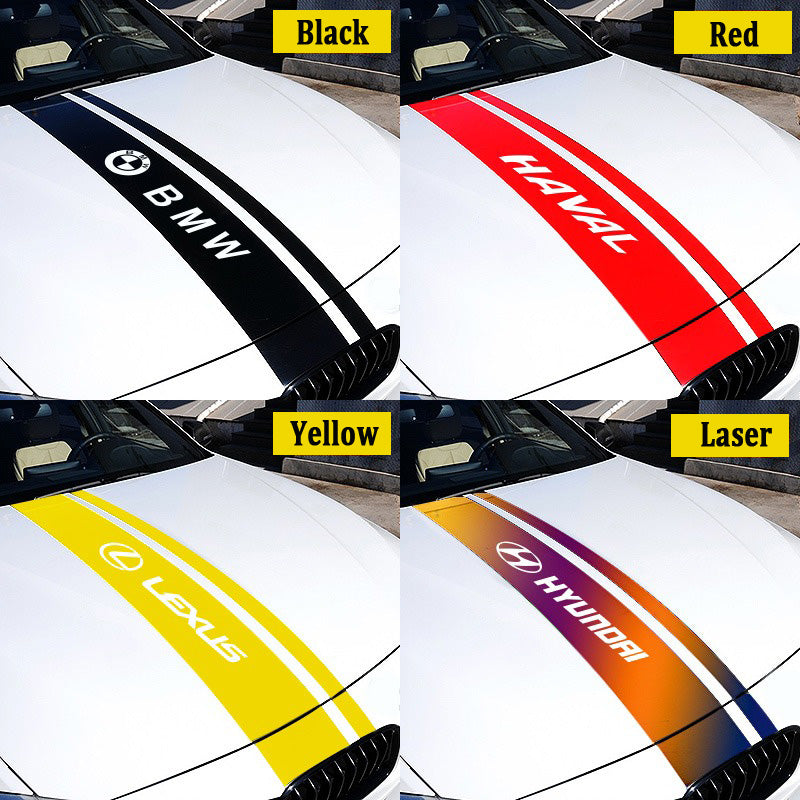 Car Hood Decoration Creative Flower Sticker