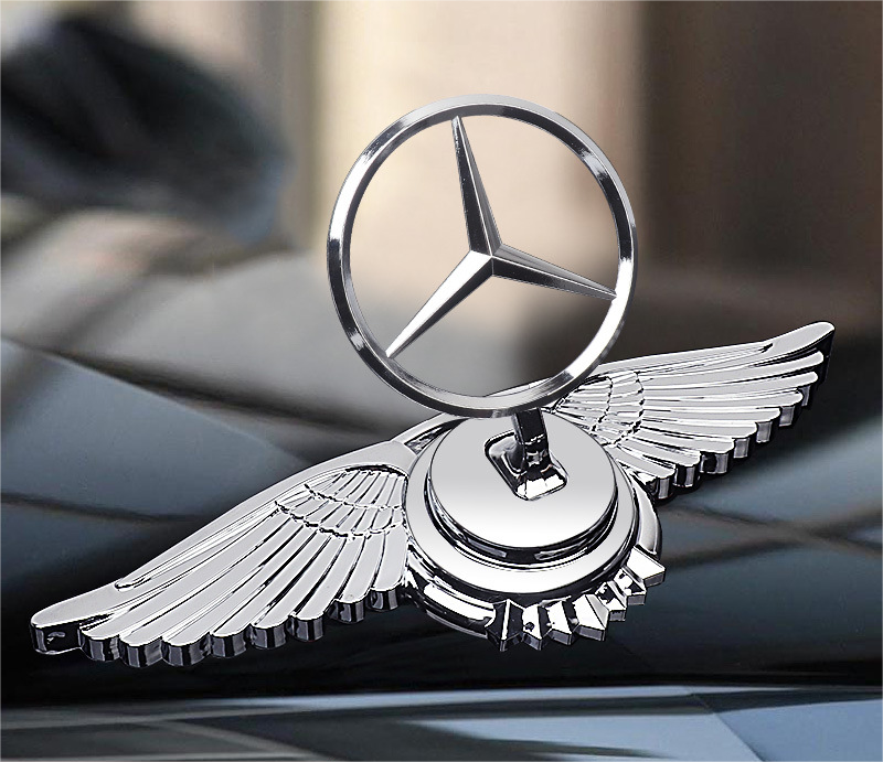 Decorazione Modifica Auto Logo Cofano Motore